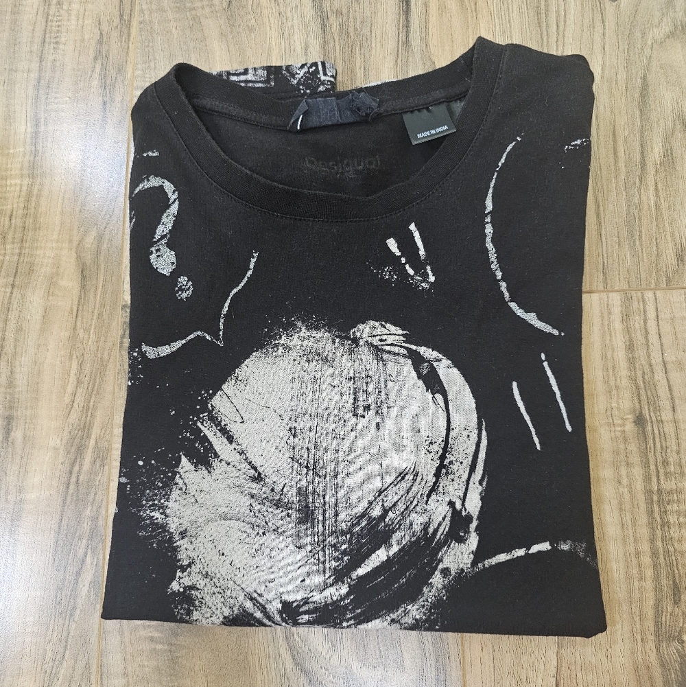 DESIGUAL 100% COTTON MICKEY MOUSE T-SHIRT - Picture 11 of 12